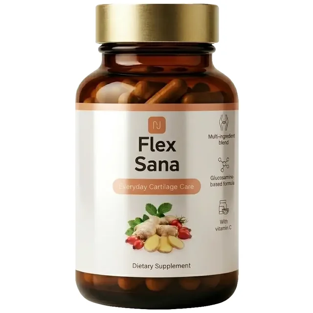 Flex Sana : Kapsle pro Každodenní Péči o Chrupavky